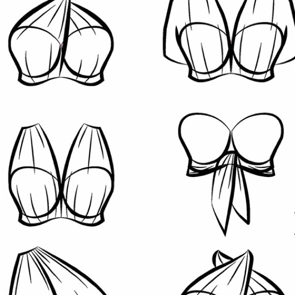 NWT Curvy Kate Wrapsody bandeau swimsuit - Picture 12 of 16